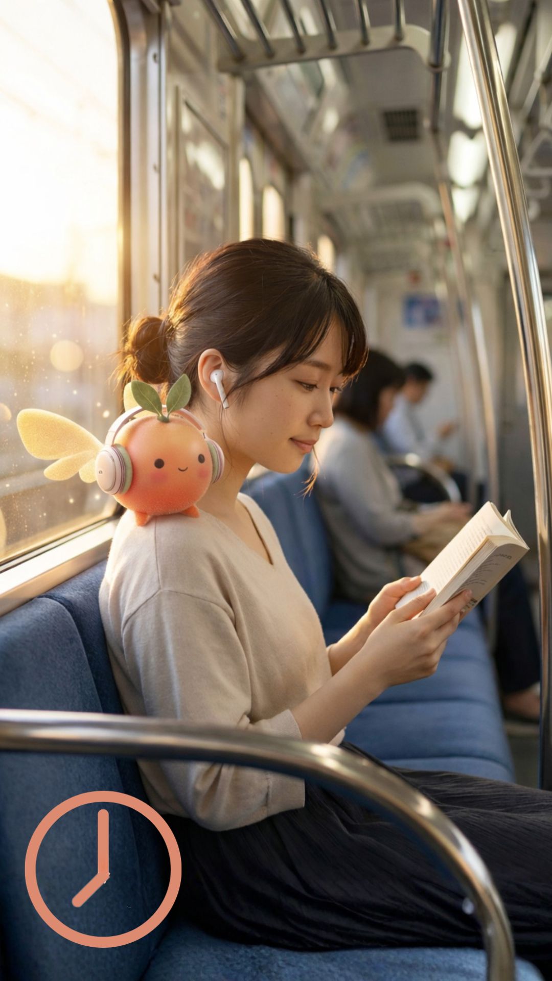 移動時間の読書とPomo